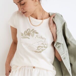 Madewell women's Positano, Italy softfade cotton vintage tee